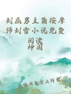 刘成男主角按摩师刘雪小说免费阅读